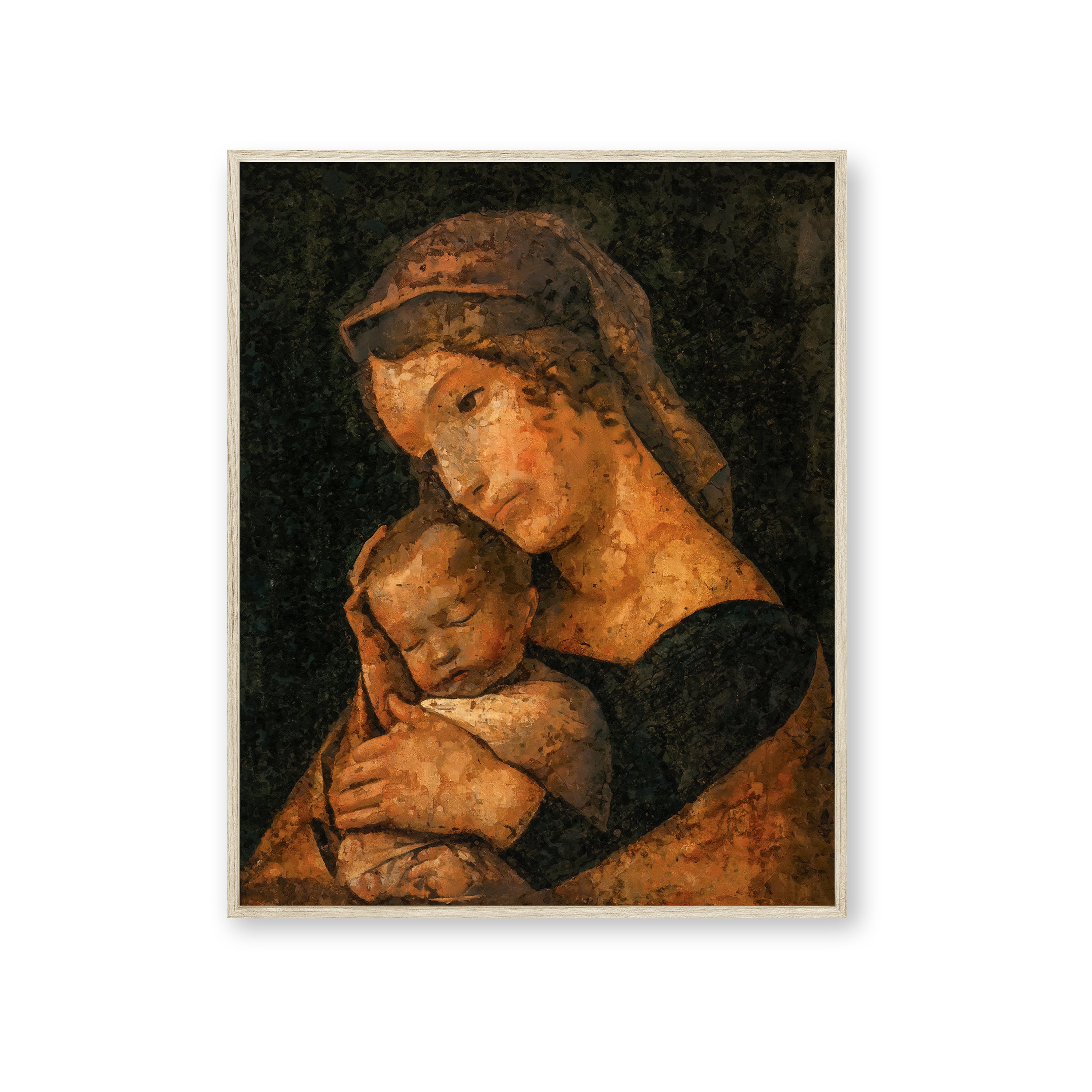 Madonna and Child Digital Printable Art Christian Art Baby - Etsy