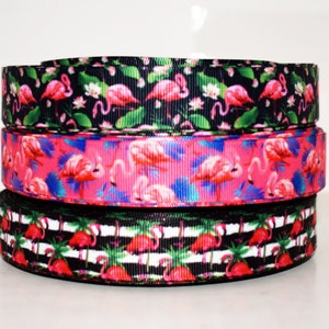 Flamingo 7/8" Fita de gorgorão à sua escolha