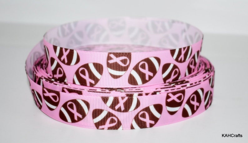 Pink Football Powder Puff Game Breast Cancer Awareness 7/8