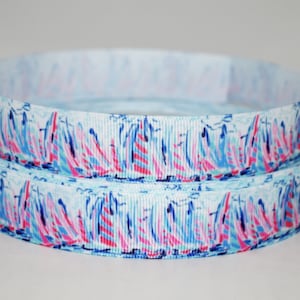 Sailboats 7/8&quot; Grosgrain Ribbon You Choose