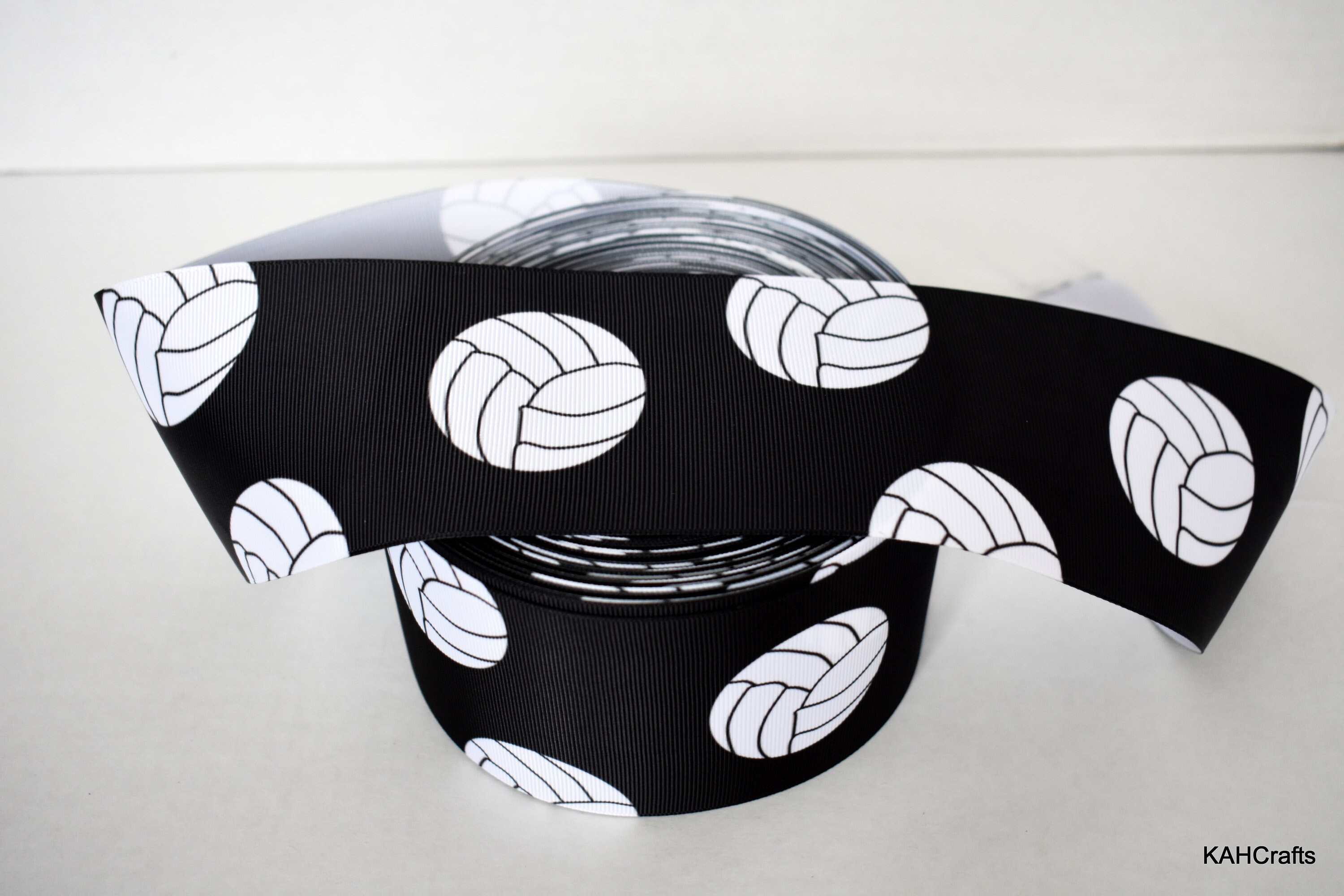 Volleyball 3 Grosgrain Ribbon You Choose Etsy