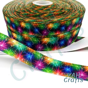 Vuurwerk 4 juli Grosgrain Jij kiest de breedte