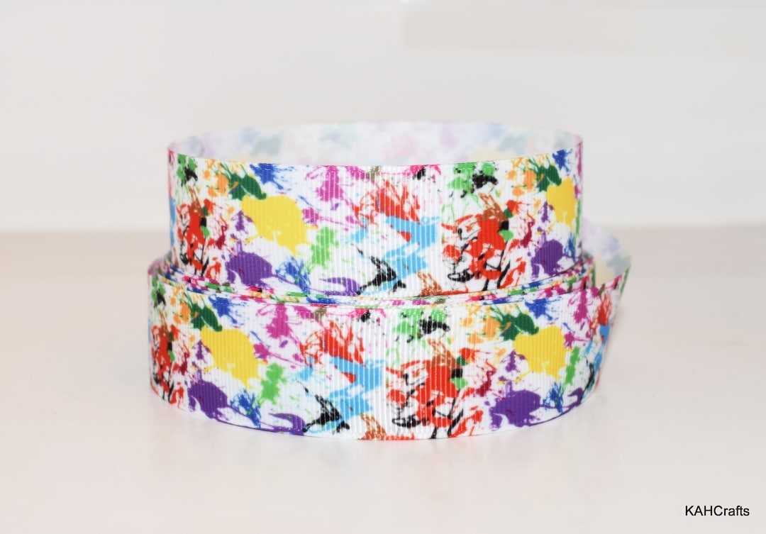 Rainbow Splatter Stripe Drip 1