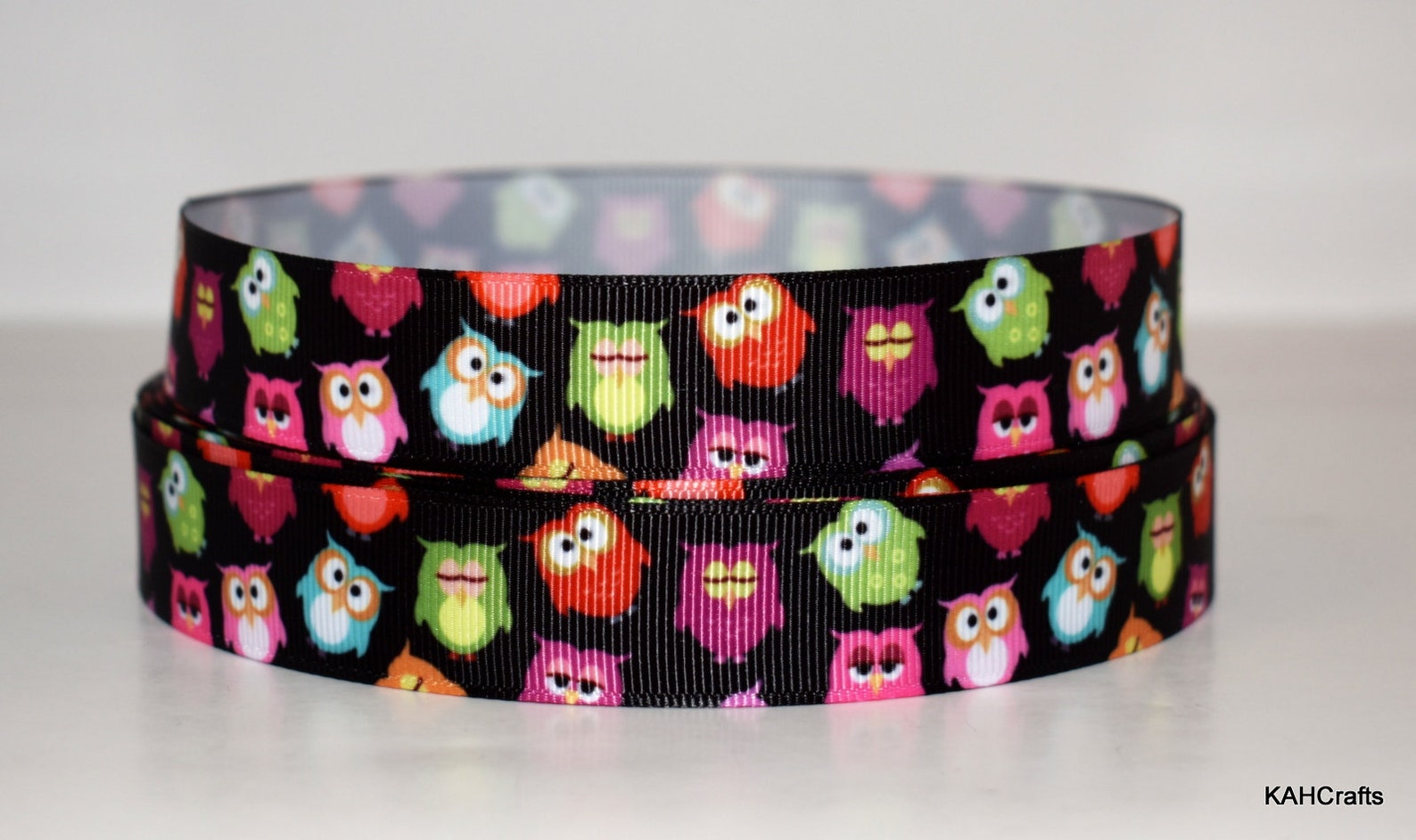 Owl Colorful 7/8 Grosgrain Ribbon - Etsy Denmark