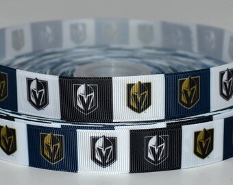 Las Vegas Golden Knights 7/8" Ribbon You choose Length