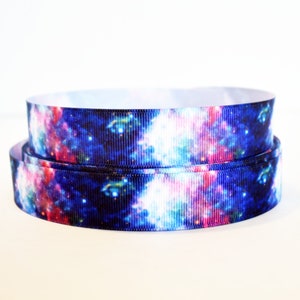 Sonnensystem Galaxie Wissenschaft 7/8 "Grosgrain-Band, das Sie wählen