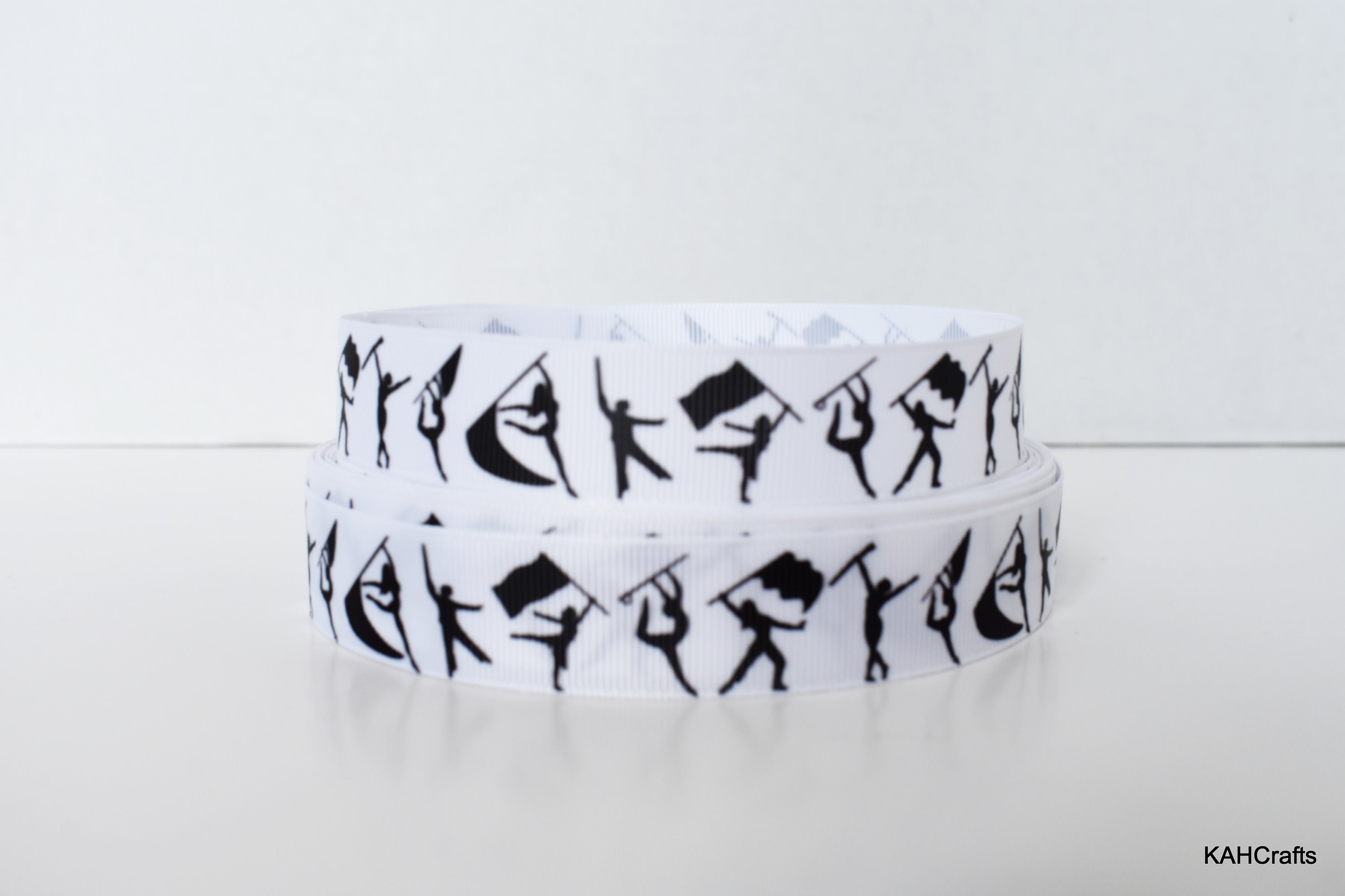 Color Guard Music Band Twirl Baton Flag 7/8 Grosgrain Etsy