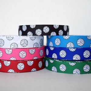 "Volleyball 7/8 ""Grosgrain-Band Sie wählen Farbe