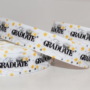 Graduation Grosgrain Ribbon You Choose - Etsy