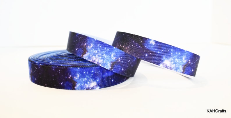 Solar System Galaxy Science 78 Grosgrain Ribbon You Choose