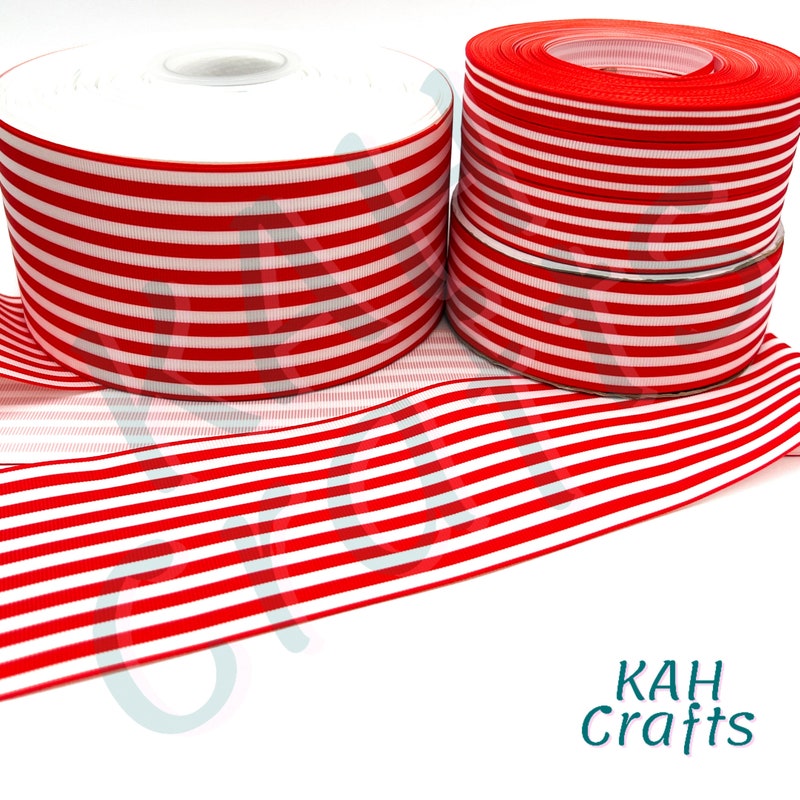 Candy Stripe Ribbon - Etsy