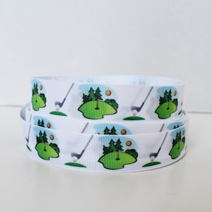 Cinta verde para te de golf USDR de 7/8"