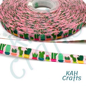 Ruban gros grain 3/8" rose désert 3/8 po.