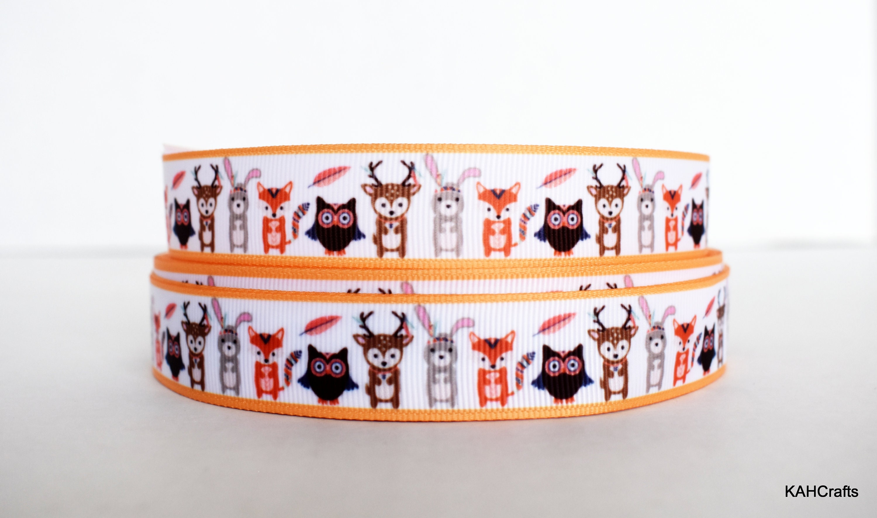 Forrest Animals Deer Fox Owl Rabbit 7/8
