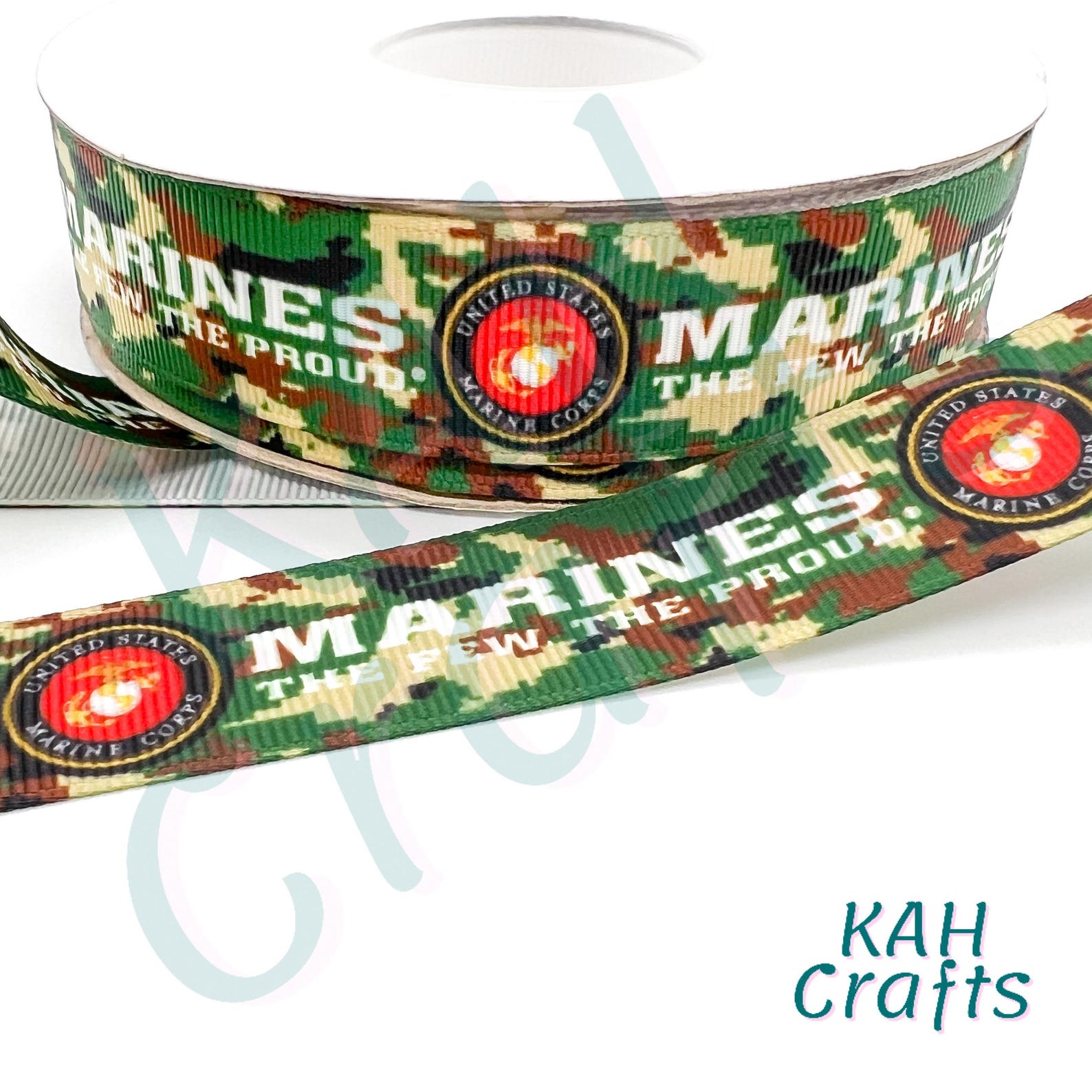Marines Military Elite Grosgrain Ribbon You Choose Width - Etsy