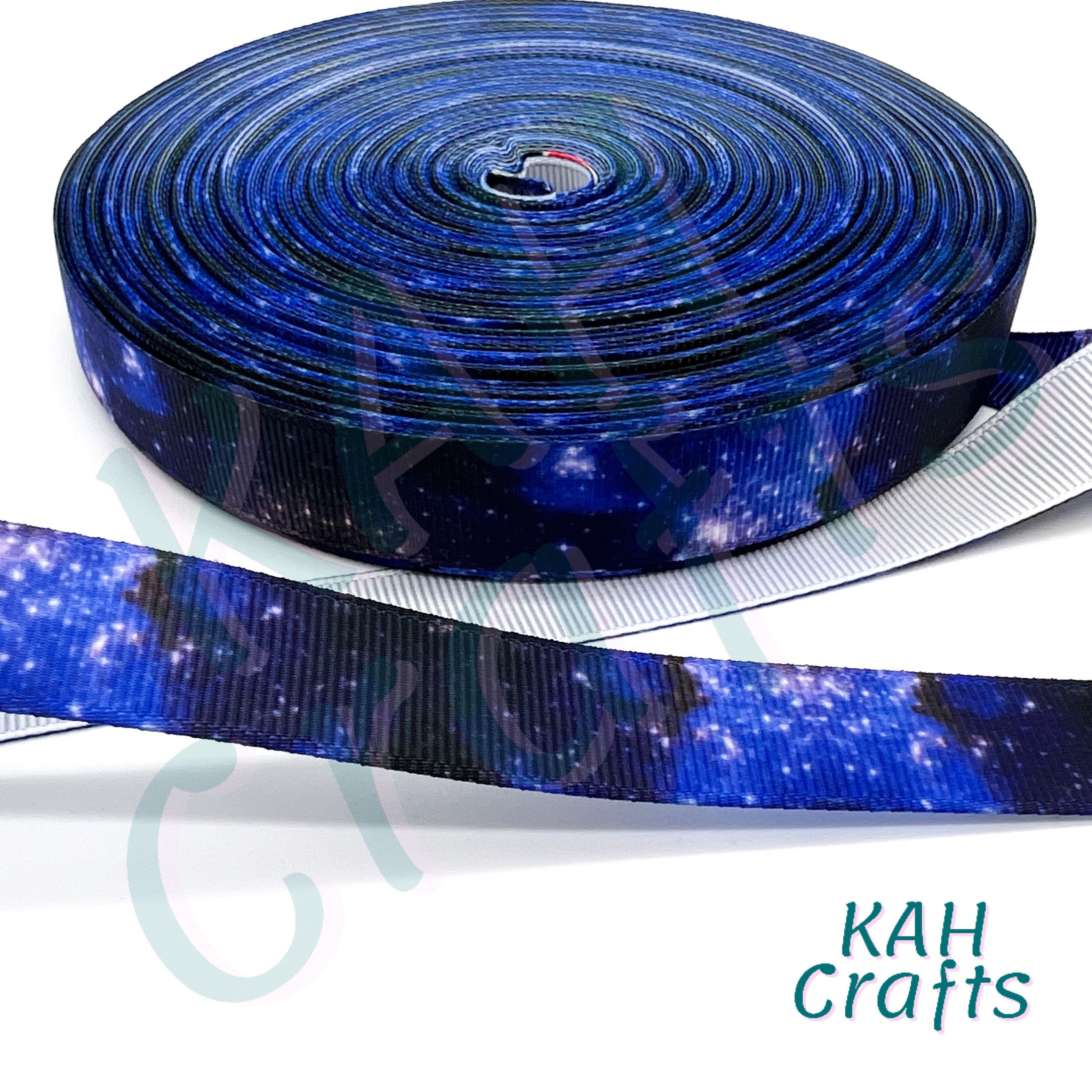 Solar System Galaxy Science Grosgrain Ribbon You Choose Width - Etsy