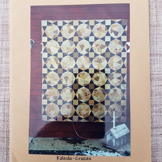 Quilt Pattern Buggy Barn Kaleido Crazies Pattern by the - Etsy