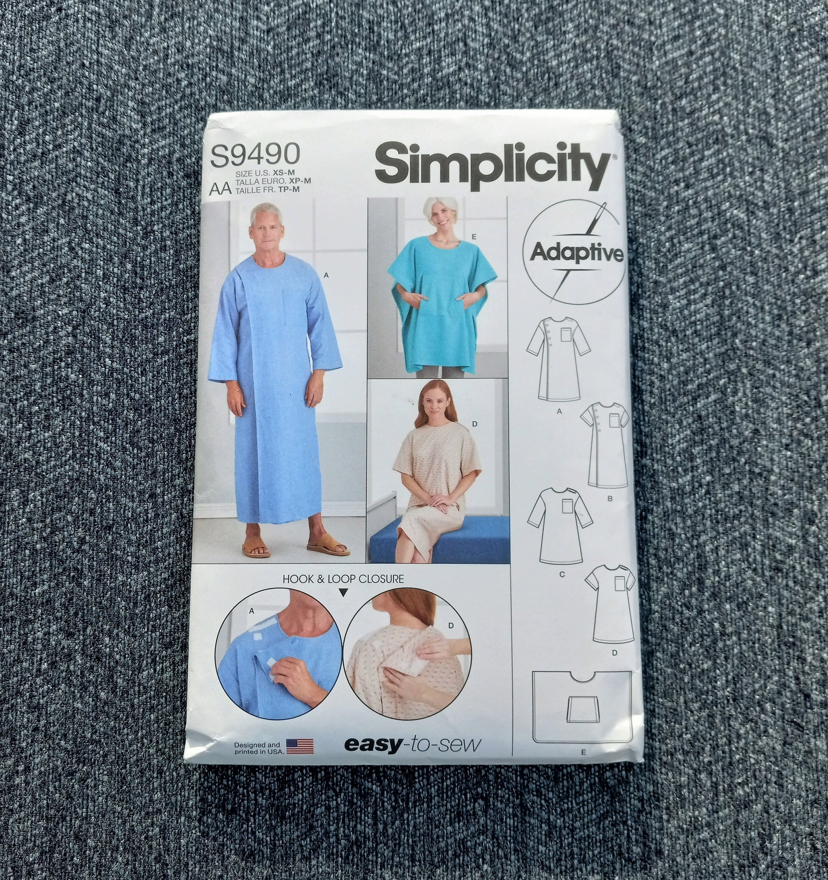 Details more than 126 simplicity hospital gown pattern best camera.edu.vn