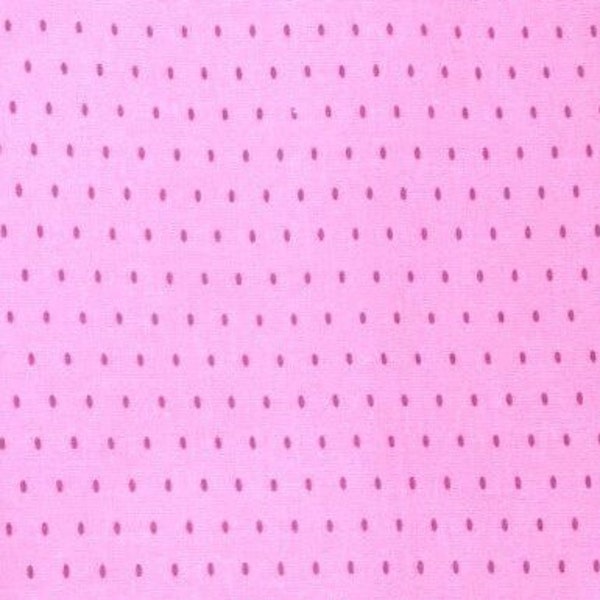 Small Dark Pink Dots on Pink Fabric, Pink Polka Dot Fabric, Valentine Easter, Pink Polka Dotted Fabric, NEW Fabric, 20 Inches - NF4407