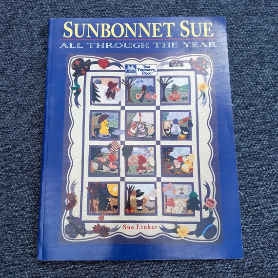 Sue Quilt Book All Through the Year by Sue Linker Etsy