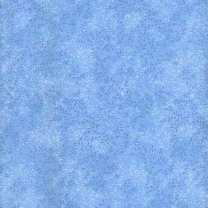 Tiny Trailing Vine Fabric, Shades of Blue, Tiny Vine Print with Leaves, NEW Quilting Cotton Fabric BTHY - 1/2 Yard - NF4686