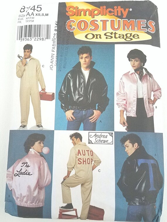 Happy Days Fonzie or Grease Stage Costume 1950s Jacket Styles