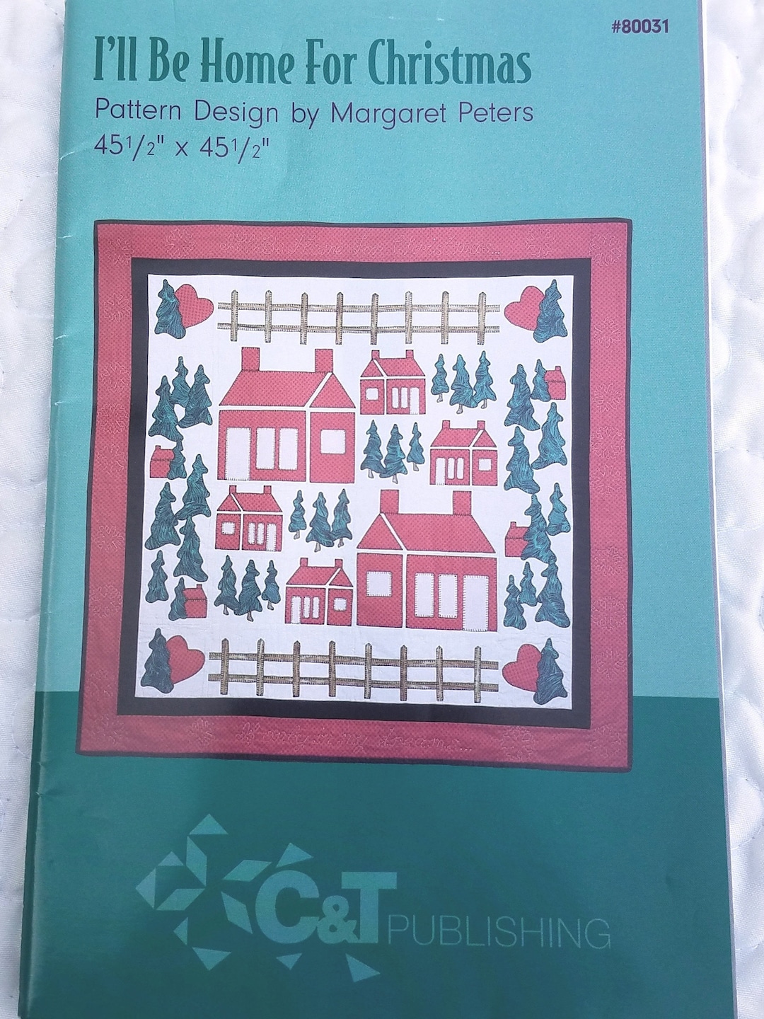 Christmas House Quilt Pattern Quilt Blocks I'll Be Home Etsy