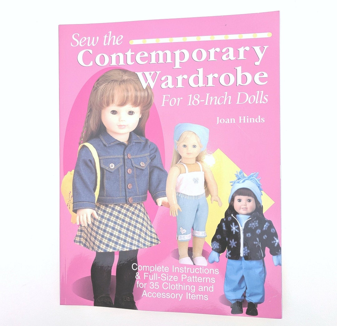 Doll Clothes Book With Patterns Sew the Contemporary Etsy
