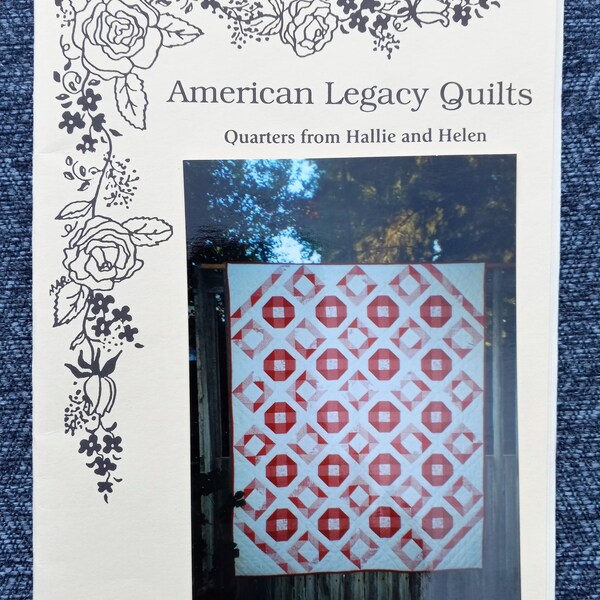 ShooFly Quilt Pattern, Monkey Wrench, Fat Quarter Friendly, Machine Pieced, American Legacy Quilts, OOP Vintage Pattern - QP3180