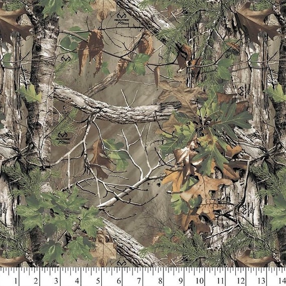Camo Fabric, Camouflage Large Print, Realtree Fabric, Real Tree Craft or  Quilt Fabric, NEW Fabric BTHY 1/2 Yard NF4096 