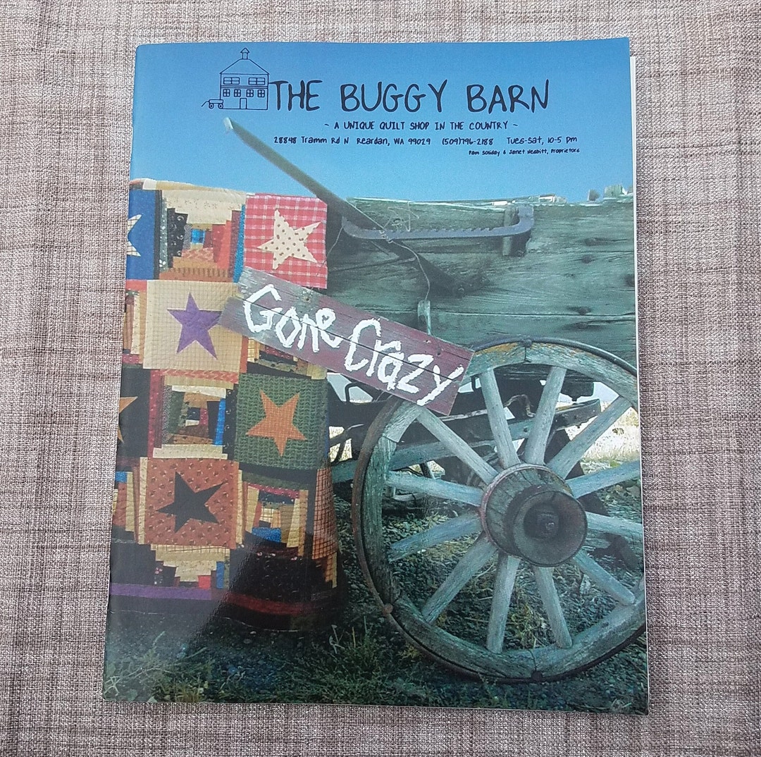 Quilt Book Gone Crazy by the Buggy Barn Rare Book - Etsy