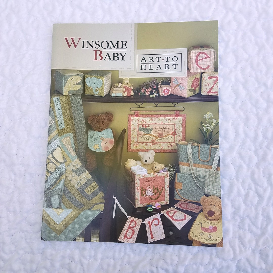 Quilt Book Quilted Baby Gifts Art to Heart Winsome Baby Etsy España