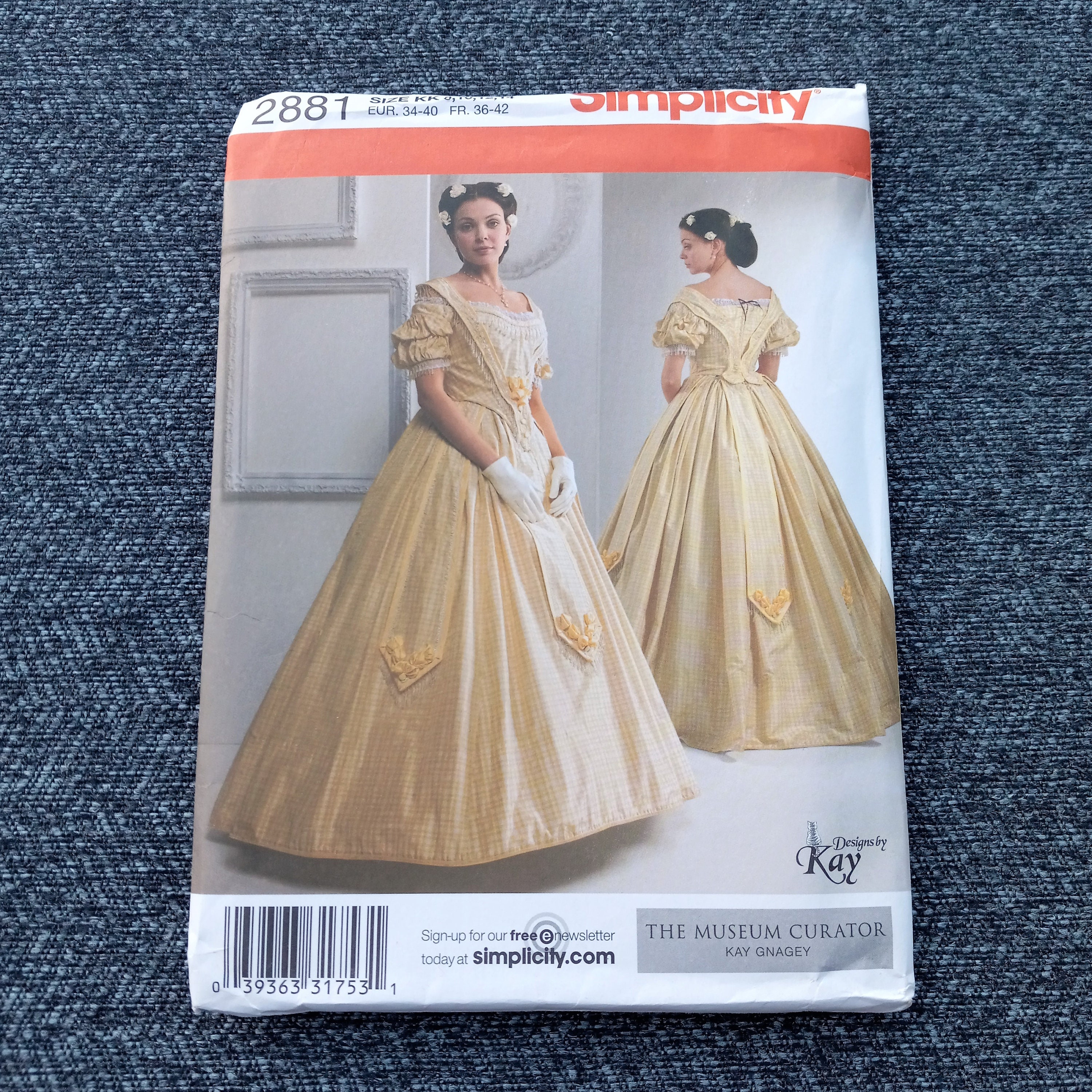 Sweetheart Style Evening Dress Sewing Pattern - Sizes 8-22 UK - Download PDF