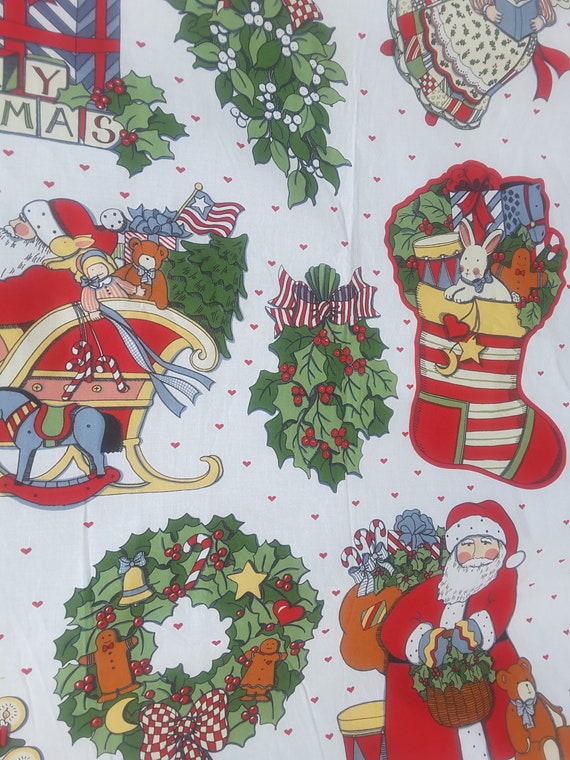 Tissu Susan vintage, Susan Tissu Winget dessins Noël Appliques panneau, en tissu imprimé - panneau - FP0343 86b04e Tissu Susan vintage, Susan Tissu Winget dessins Noël Appliques panneau, en tissu imprimé - panneau - FP0343 86b04e