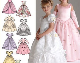 Girls Special Occasion Dress Pattern, Design Your Own, American Sewing Guild, Simplicity 4764 Sizes 3-6, RARE OOP UNCUT Pattern - UP4937