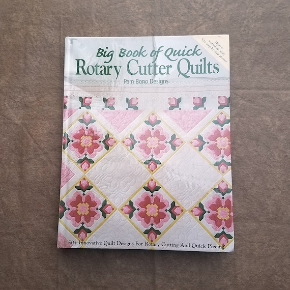 Big Book of Quick Rotary Cutter Quilts, Rotary Cutting Quick Piecing, by  Pam Bono Designs, FAIR Condition Quilting Book QB4346 