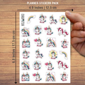 Unicorns, Unicorns Party, Unicorns Stickers, Sticker Pack, Wall Stickers, Party Stickers, Unicorn Birthday, Stickers, Sticker, Decals, Gifts