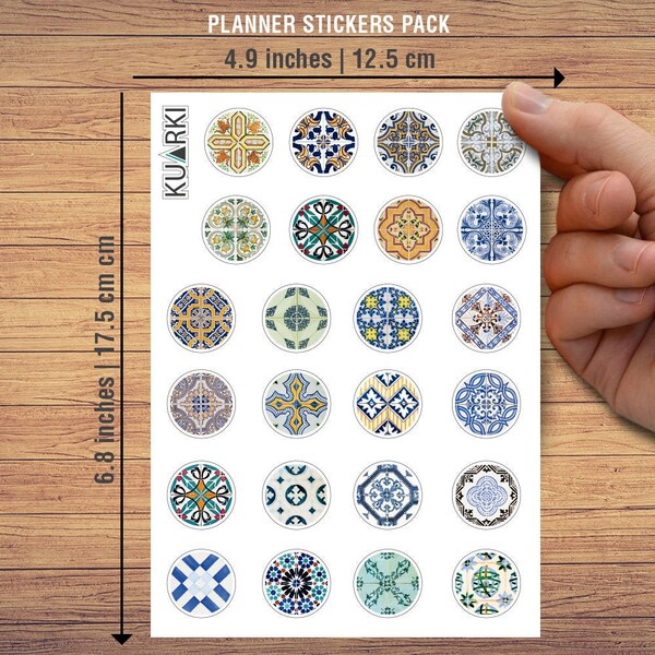 Tile Tag Sticker Tile Decals - Etsy