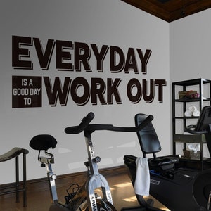 Siłownia Wall Art, Cytaty, Naklejki Ćwiczenia, Naklejka ścienna Siłownia, Naklejki Ćwiczenia, Naklejki Fitness, Naklejki Ścienne, Siłownia, Ćwiczenia, Motywujący Cytat