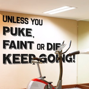 Keep Going, Gym Walls, Quotes, Wall Decal, Wall Sticker, Gym, Wall Decor, Gift, Gym Art, Gym Decor, Gym Wall Art, Inspiring Quotes, Quote