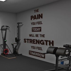 Etsy home gym decor hotsell