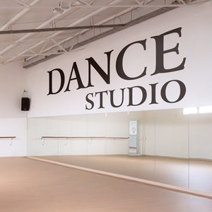 Dance Studio, Wall Decal, Wall Sticker, Wall Art, Dance Classes, Dance Studio, Dance Studio Decor, Dance Academy, Dance Studio Decals