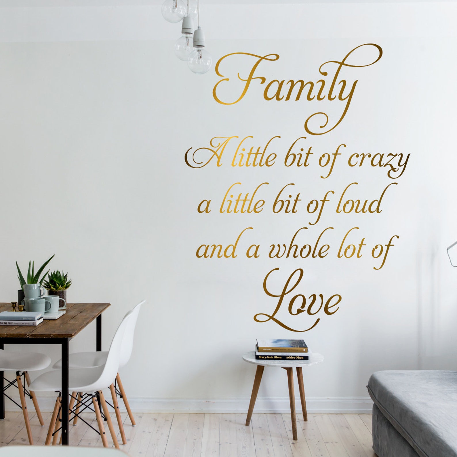 Family Love Wall Decals Home Quotes Wall Sticker Decal - Etsy