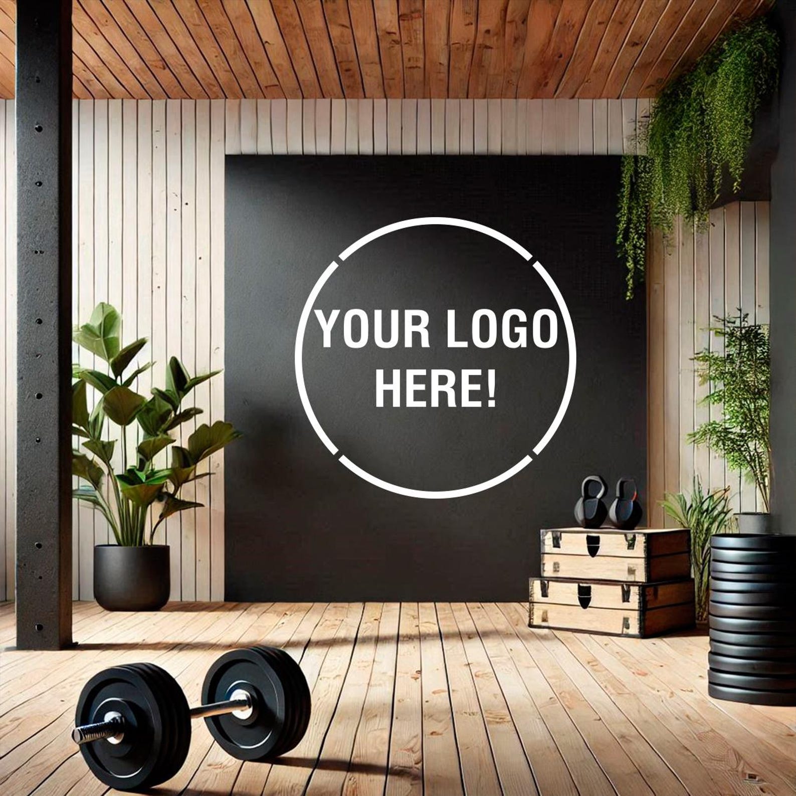 Custom Logo Wall Decal - Interior Decal - Your Business Logo ...