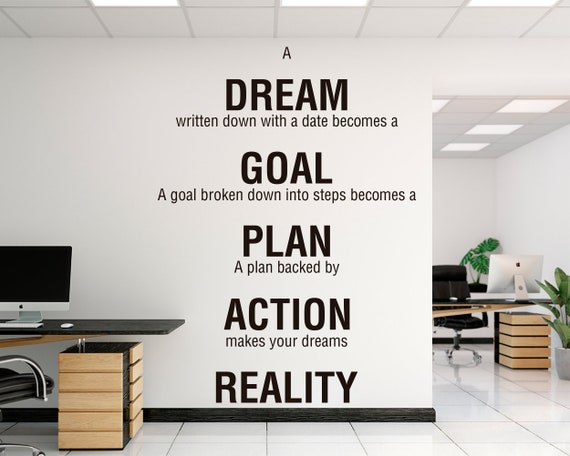 Office Decals Motivational Inspiring Wall Art