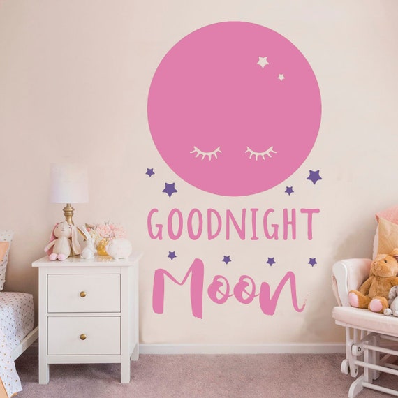 Graz Design Adesivo Murale Per Cameretta – Orsetto, Luna E Stelle, In PVC (84x64 Cm) – Rimovibile E Facile Da Applicare - 2