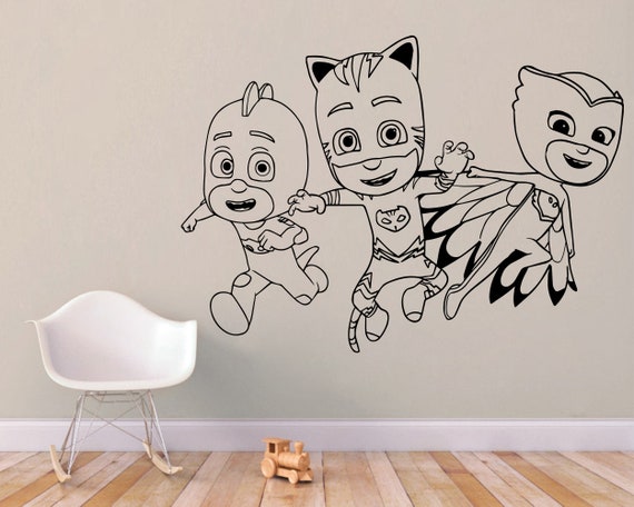 pj masks pj masks party pj masks birthday catboy gekko | etsy