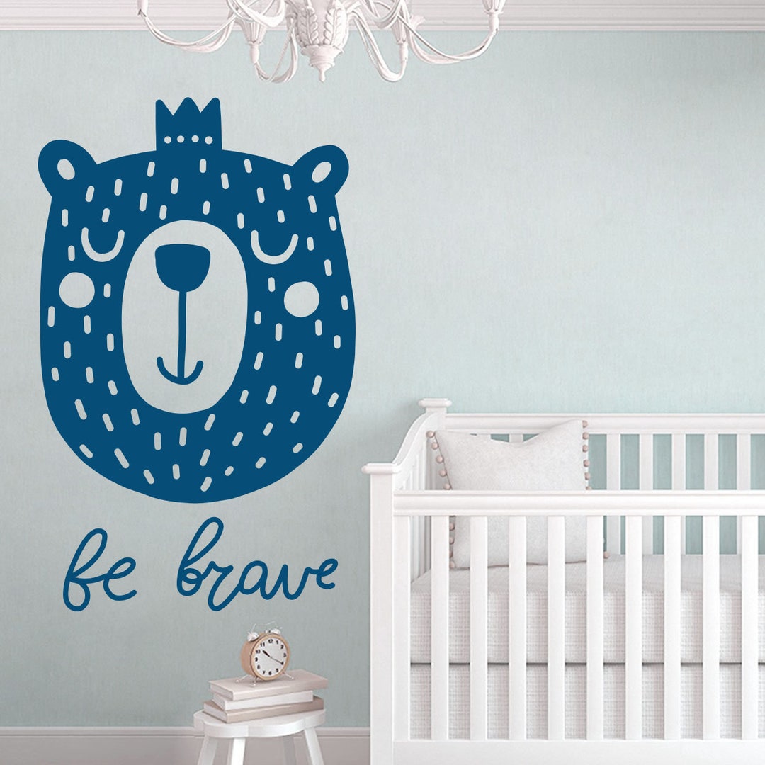 Nursery Decor, Nursery Wall Decor, Nursery Art, Decor Nursery, Be Brave ...