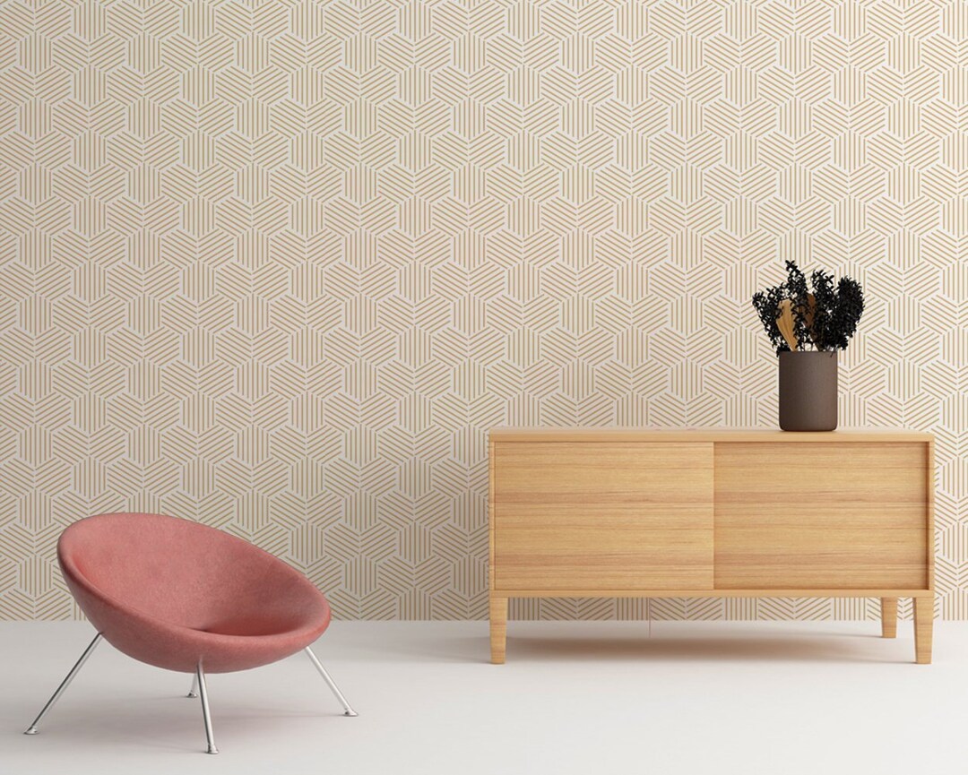 Wallpaper, Wall Decor, Removable Wallpaper, Temporary Wallpaper, Peel