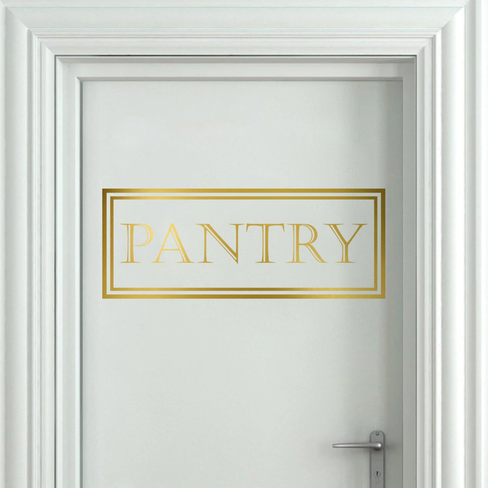 Pantry Door Decal Vinyl Sticker Pantry Decal Pantry Etsy